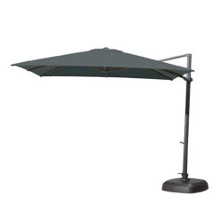 4 Seasons Outdoor - Siesta Cantilever Parasol 3m, With Anthracite Frame