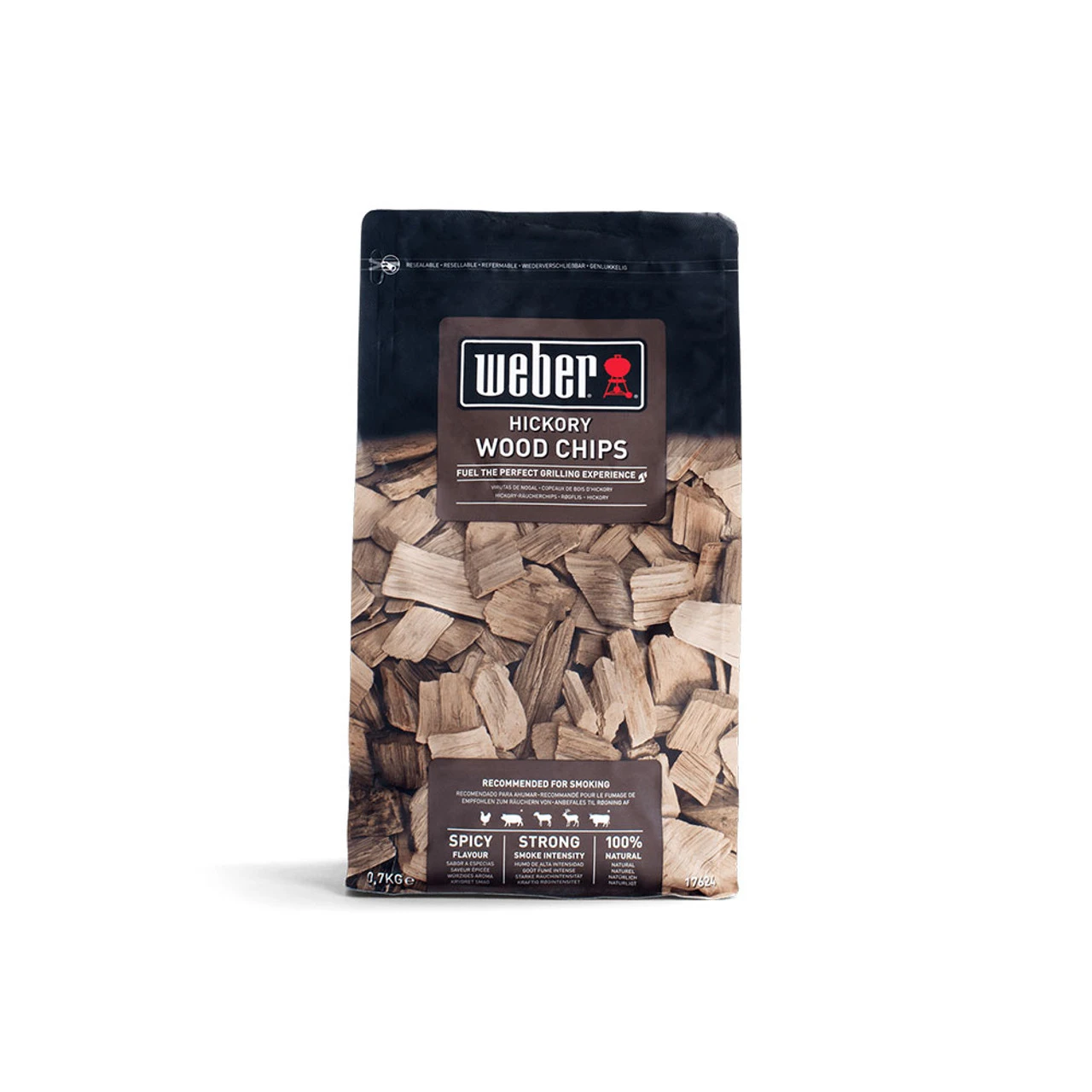 Weber® Hickory Wood Chips, (0.7kg) 3 Weber® Hickory Wood Chips, (0.7kg)