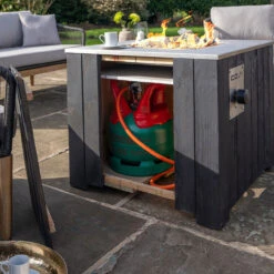 Cosicube 70 Black With Glass -Outdoor Grill Shop 18 501 BK Lifestyle 2 24004.1643705800