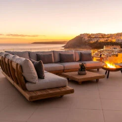 Alexander Rose - Sorrento Lounge Corner Module With Cushion -Outdoor Grill Shop 203 206 207 210 212 4 1 32142.1628324329