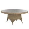 4 Seasons Outdoor - Victoria Rattan Dining Table 130cm -Outdoor Grill Shop 211674 victoria 170cm table pure 1 45204.1645449806