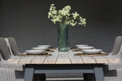 4 Seasons Outdoor - Luxor 6 Seater Rattan Dining Set With 240cm X 100cm Rectangular Table -Outdoor Grill Shop 213254 90410 90412 lifestyle 5 600x900 2 15734.1628345951