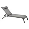 Alexander Rose Portofino Adjustable Sun Lounger - Integrated Wheels