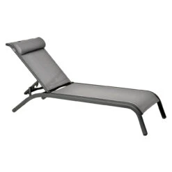 Alexander Rose Portofino Adjustable Sun Lounger - Integrated Wheels