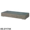 4 Seasons - Kingston Rattan Coffee Table 180cm X 80cm X 35cm With Glass - Pure -Outdoor Grill Shop 4s 211744 98835.1632738515