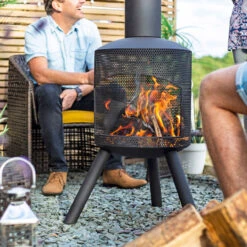 Santana Perforated Fireplace -Outdoor Grill Shop 56303 Lifestyle 44580.1638614412