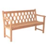 Alexander Rose - Mahogany Lattice Bench 5ft -Outdoor Grill Shop 648 92927.1639484317