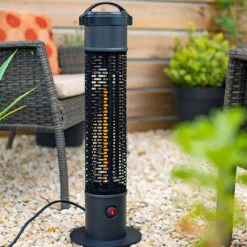 Tauri Portable Tower Heater -Outdoor Grill Shop 69541 Lifestyle 2 43976.1638616704