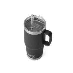YETI Rambler 25 Oz Straw Mug - Black -Outdoor Grill Shop 70000001924 3 99386.1677854910