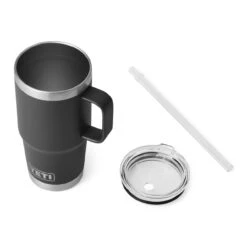 YETI Rambler 25 Oz Straw Mug - Black -Outdoor Grill Shop 70000001924 4 64402.1677854910