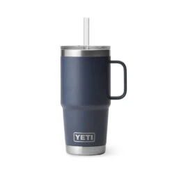 YETI Rambler 25 Oz Straw Mug - Navy -Outdoor Grill Shop 70000001926 2 69980.1677855249