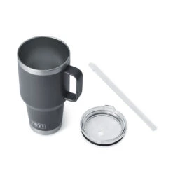 YETI Rambler 35 Oz Straw Mug - Charcoal -Outdoor Grill Shop 70000001933 4 61257.1677854294