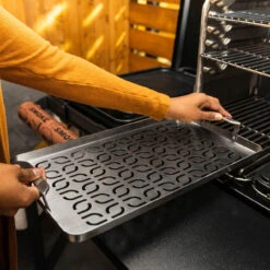 Traeger ModiFIRE Fish & Veggie Stainless Steel Grill Tray -Outdoor Grill Shop BAC610 ModiFIRE Fish and Veggie Stainless Steel Grill Tray 006 WEB 1000x1000 e8309f7 58115.1670584757