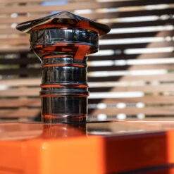 Charlie Oven Charcoal Oven In Beetroot -Outdoor Grill Shop Chimney 13481.1674300861