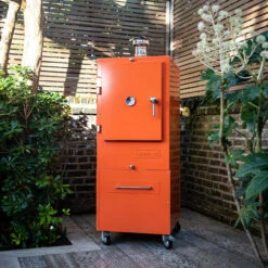 Charlie Oven Charcoal Oven In Saffron -Outdoor Grill Shop Hero Orange Oven 07344.1674300776