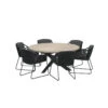 4 Seasons Outdoor - Accor/Louvre Dining Set -Outdoor Grill Shop Louvre Dining 07899.1641483888