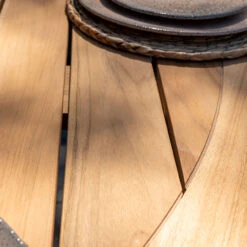 4 Seasons Outdoor - Prado Dining Table 1.6m With Frost Grey Legs -Outdoor Grill Shop Prado Top Close Up 93875.1677233703