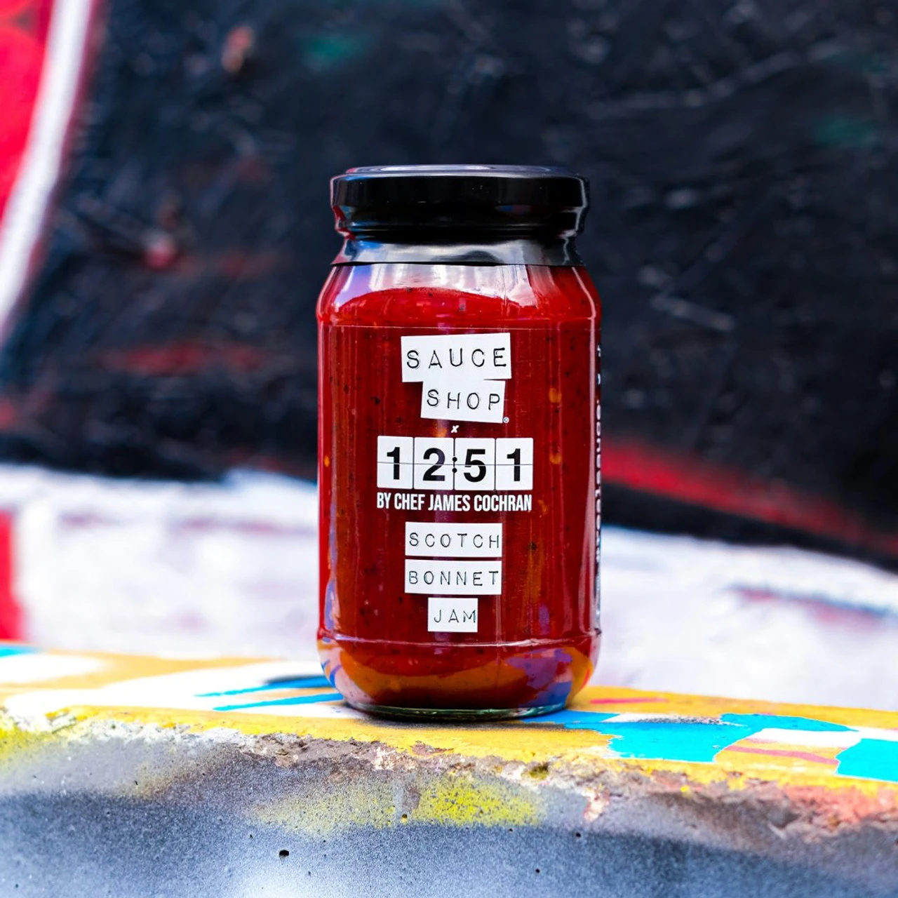 Sauce Shop 12:51 Scotch Bonnet Chilli Jam By James Cochran 310g Jar - Image 2