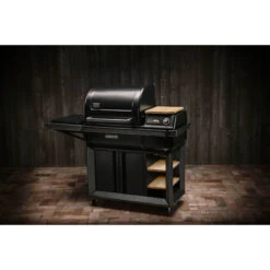 Traeger Timberline With WiFIRE Controller -Outdoor Grill Shop Timberline Angled Closed 99751.1669903853