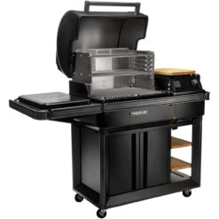 Traeger Timberline With WiFIRE Controller -Outdoor Grill Shop Timberline Angled open web 61638.1669903853