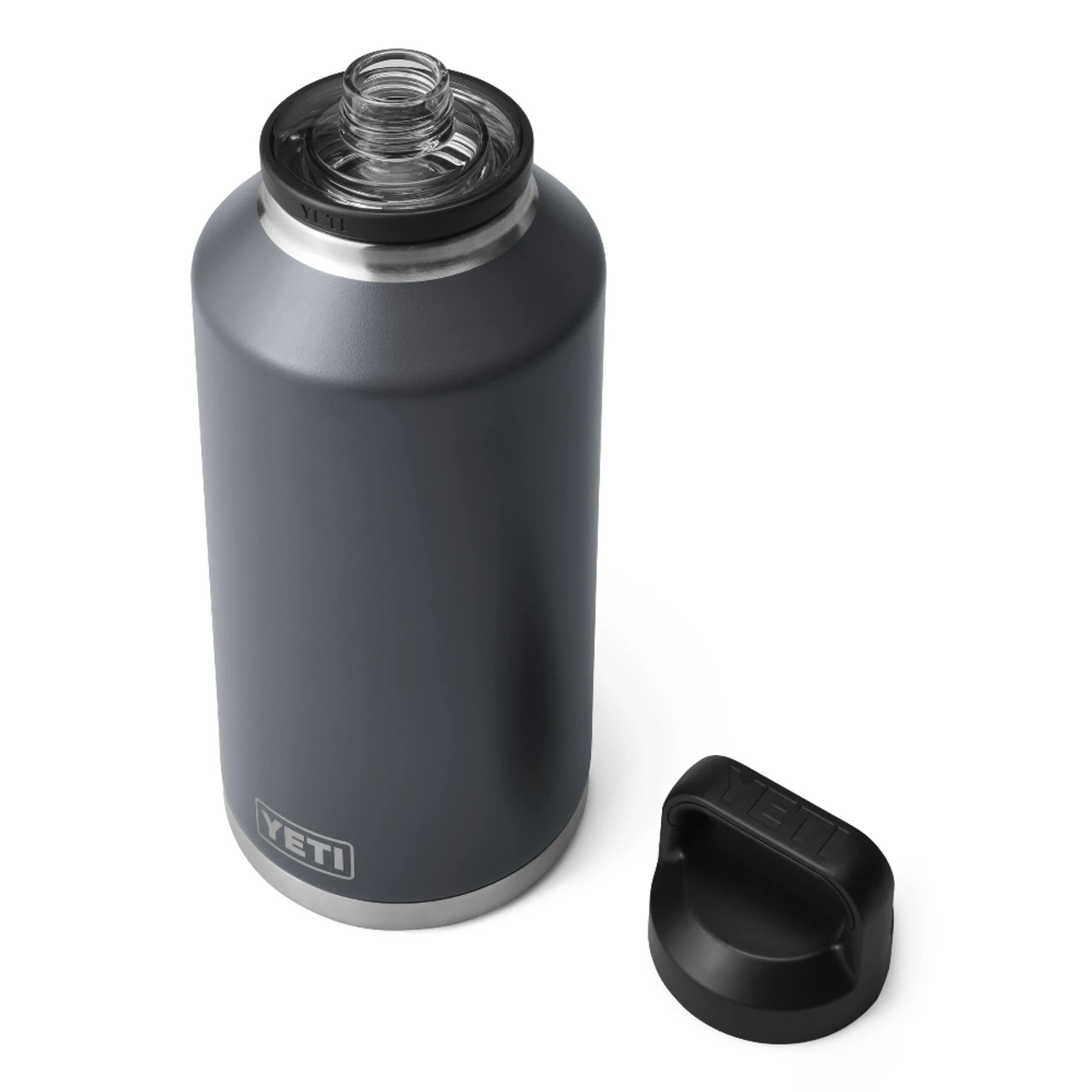 YETI Rambler 64 Oz 1.9l Bottle - Charcoal 6 YETI Rambler 64 Oz 1.9l Bottle - Charcoal - Image 4