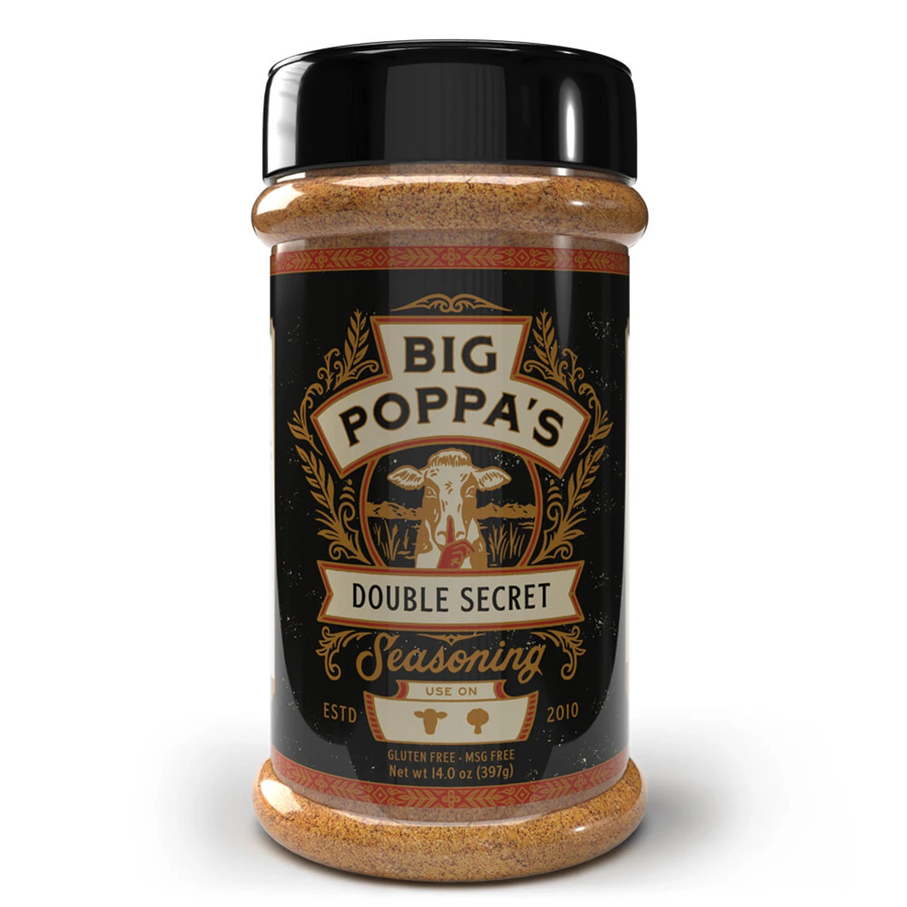 Big Poppa Smokers Double Secret Rub - 396g (14oz) 3 Big Poppa Smokers Double Secret Rub - 396g (14oz)