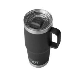 YETI Rambler 20 Oz Travel Mug - Black -Outdoor Grill Shop Untitled42 32138.1648388933