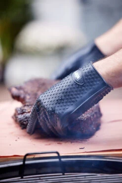Weber® Silicone Grilling Gloves -Outdoor Grill Shop Weber Silicone Grilling Gloves in use 42612.1651566701
