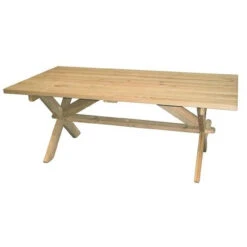 Alexander Rose Pine 8 Seater Farmers Set -Outdoor Grill Shop alexander rose farmers rectangular table 70365.1627976542