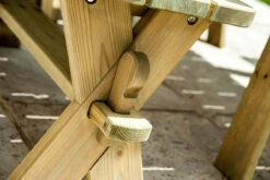 Alexander Rose Pine 8 Seater Farmers Set -Outdoor Grill Shop alexander rose farmers rectangular table detail 2 39296.1627976542