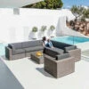 Alexander Rose Monte Carlo Modular Rattan Sofa Set With Cushions -Outdoor Grill Shop alexander rose monte carlo modular rattan sofa set with cushions 04130.1622820315