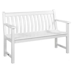 Alexander Rose New England Broadfield Garden Bench 4ft