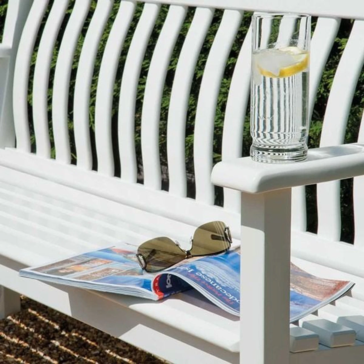 Alexander Rose New England Broadfield Garden Bench 4ft 4 Alexander Rose New England Broadfield Garden Bench 4ft - Image 2