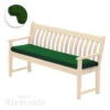 Alexander Rose Olefin Bench Cushion 5ft -Outdoor Grill Shop alexander rose olefin bench cushion 5ft green 36742.1632738527