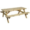 Alexander Rose Pine Heavy Duty Garden Table 6ft -Outdoor Grill Shop alexander rose pine heavy duty garden table 6ft 04759.1622822510
