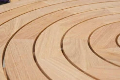 AR Roble Bengal Pedestal Garden Table With Integral Lazy Susan, 1.75MØ -Outdoor Grill Shop alexander rose roble bengal pedestal garden table 1.75m detail 1 29574.1627988453