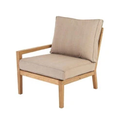 Alexander Rose Roble 6 Piece Modular Set With Oatmeal Cushions -Outdoor Grill Shop alexander rose roble lounge left end module 1 05335.1627981570