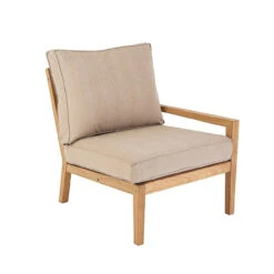 Alexander Rose Roble 6 Piece Modular Set With Oatmeal Cushions -Outdoor Grill Shop alexander rose roble lounge right end module 1 50122.1627981570