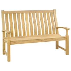 Alexander Rose Roble Santa Cruz High Back Bench 5ft