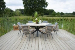 4 Seasons Outdoor - Cottage 6 Seater Dining Set With Louvre Table -Outdoor Grill Shop cottage louvre 53910.1628329074