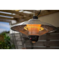 Hanging Silver Halogen Heater -Outdoor Grill Shop hanging silver halogen heater 2 50712.1649850208