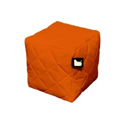 Mighty B Box Waterproof Orange (Outdoor) Quilted Footrest