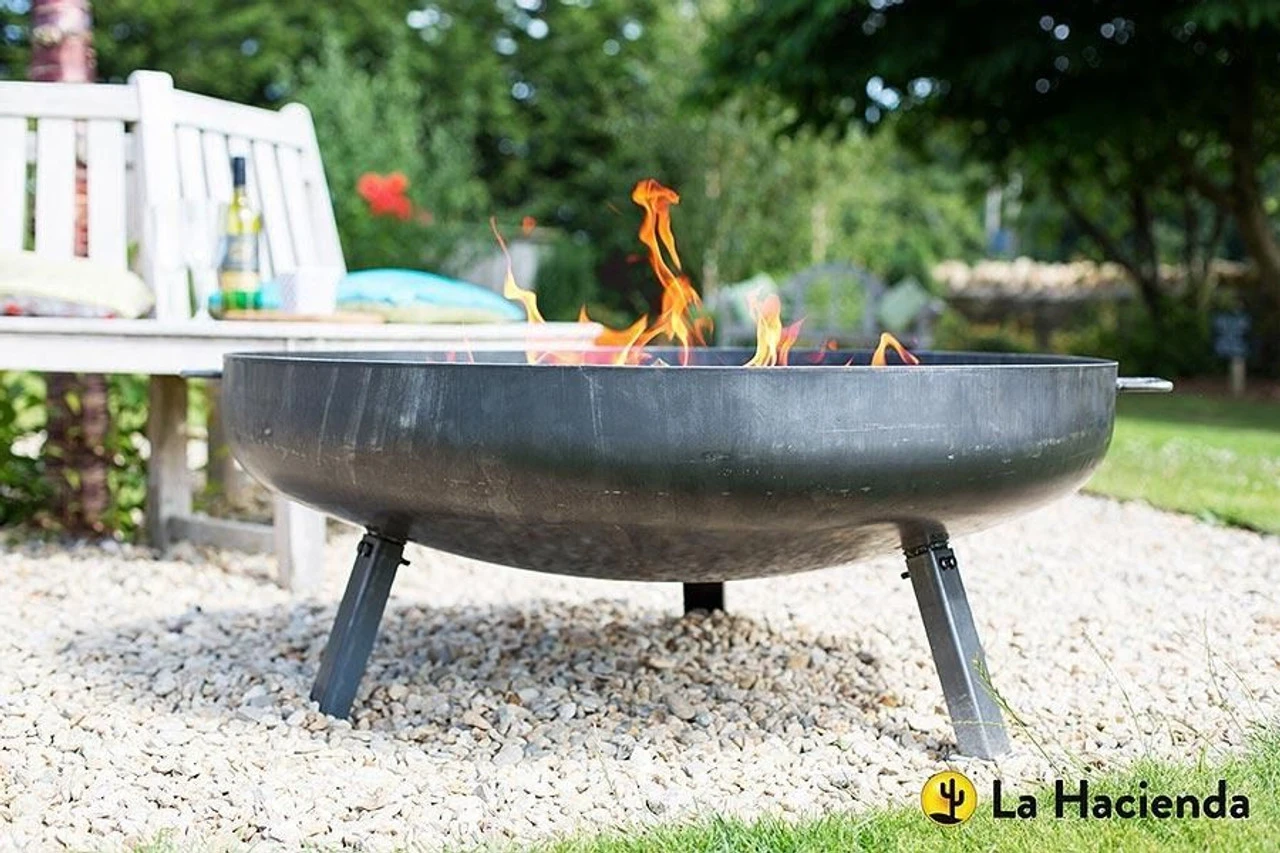 Pittsburgh Industrial Firepit, Large (H:41 X D:100cm) 4 Pittsburgh Industrial Firepit, Large (H:41 X D:100cm) - Image 2