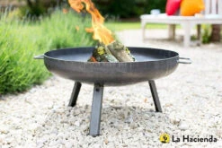 Pittsburgh Industrial Firepit, Small (H:30 X D:60cm) -Outdoor Grill Shop pittsburgh industrial firepit small 1 76025.1649849472