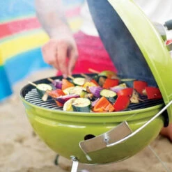 Weber® Smokey Joe® Premium 37cm, Spring Green -Outdoor Grill Shop weber smokey joe premium spring green lifestyle 08098.1626450041