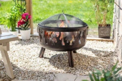 Wildfire Steel Firebowl W/Grill 61cm -Outdoor Grill Shop wildfire steel firebowl4 75054.1649849342